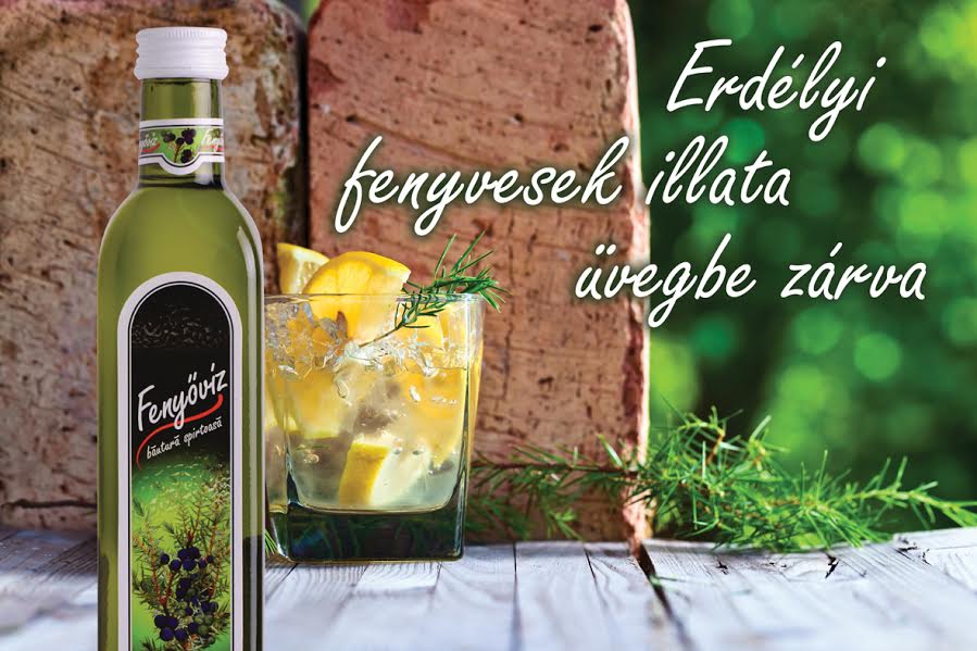 erdélyi fenyvesek itala üvegbe zárva