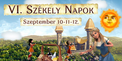 VI. Székely Napok 2014. szeptember 11-13