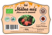 Bio málna méz 500 gr
